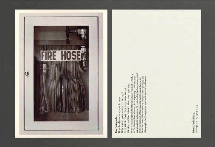 Dove Bradshaw, Performance, 1964/1992, from The Art of Dove Bradshaw: Nature, Change, and Indeterminacy, 2003, artist’s book: mixed media, 13 ¾ x 11 7/8 x 3 ½ inches (34.9 x 30.2 x 8.9 cm), closed. Published by Mark Batty Publisher, New York. © Dove Bradshaw / Photo: Laura Mitchell