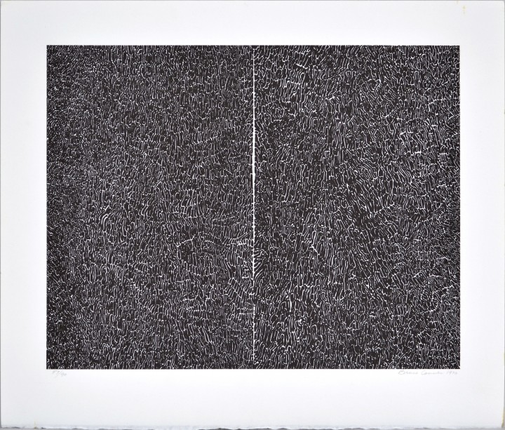 Bruce Conner, #114, 1970, offset lithograph on paper, 8 ½ x 11 inches (21.6 x 27.9 cm). University at Buffalo Art Galleries: Gift of the David K. Anderson Family, 2000. © 2014 Artists Rights Society (ARS), New York / Photo: UB Art Galleries