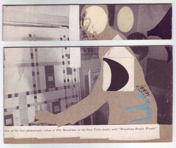 Ray Johnson, Untitled, n.d., magazine and paper collage, top: 1 ½ x 7 inches (3.8 x 17.8 cm); bottom: 4 x 7 inches (10.2 x 17.8 cm). The Poetry Collection of the University Libraries, University at Buffalo, The State University of New York. © Ray Johnson Estate, Courtesy Richard L. Feigen & Co./ Photo: The Poetry Collection of the University Libraries, University at Buffalo, The State University of New York